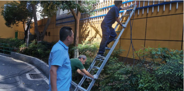 拆除廢棄線纜 營造溫馨家園