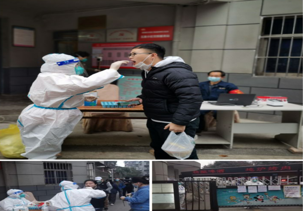 新冠肆虐，封控管理，堅決執(zhí)行