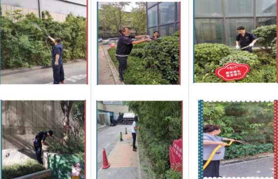 用汗水詮釋責(zé)任，致敬高溫下的物業(yè)人